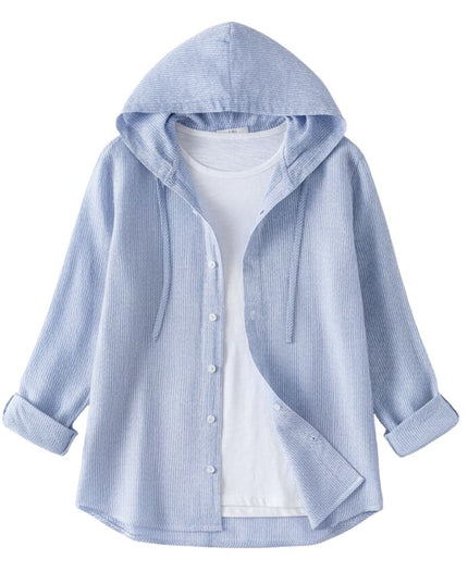 Linen Blouse with Loose Fit