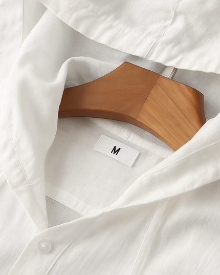 Linen Blouse with Loose Fit