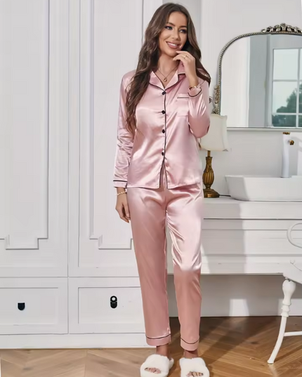 Women’s Satin Pajama Set