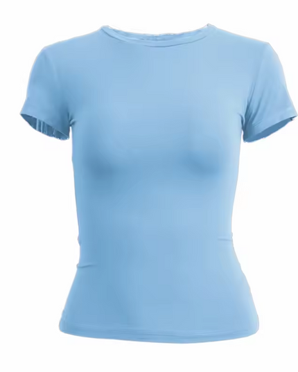 Women´s Fitted short-sleeved cropped T-shirt
