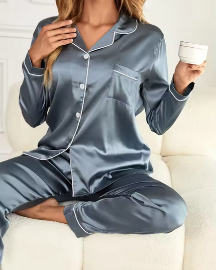 Women’s Satin Pajama Set