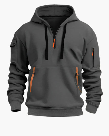 Men´s Hoodie with Zippered Pockets