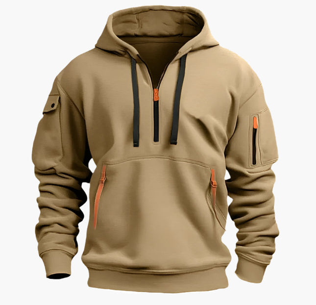 Men´s Hoodie with Zippered Pockets