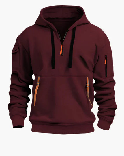 Men´s Hoodie with Zippered Pockets